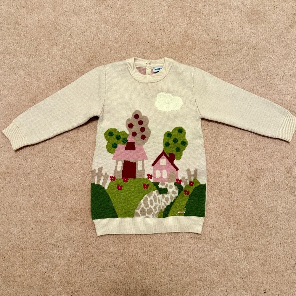 Mayoral sweater dress 12mo